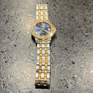 Raymond Weil Blue Dial Two-Tone Tango Watch